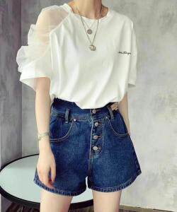 无敌爆纱纱袖上衣，女装，浪漫E点