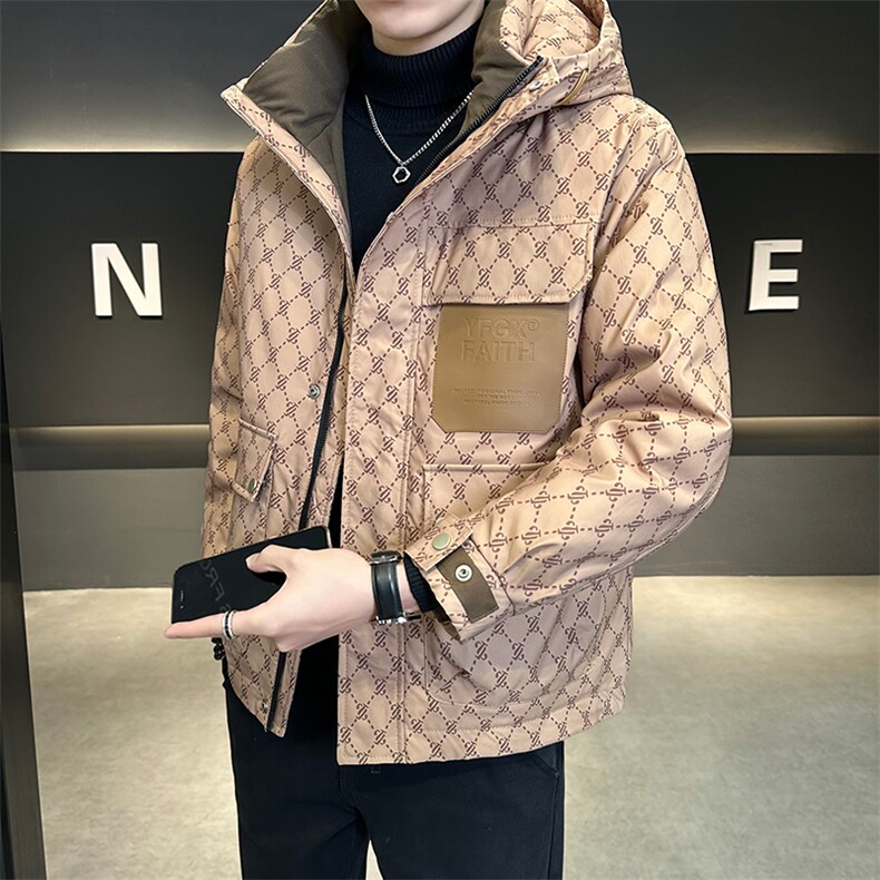 标50羽绒服冬季新款连帽羽绒服男外套(控券后298)23758-P255,男装羽绒服,电商B338