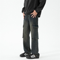 现货工装牛仔裤男B342-Z900-P52，男装牛仔裤，电商B342