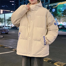 冬季宽松/连帽休闲外套潮加厚棉衣XZ102B-1M2305-P125，男装棉衣，星座102B-1