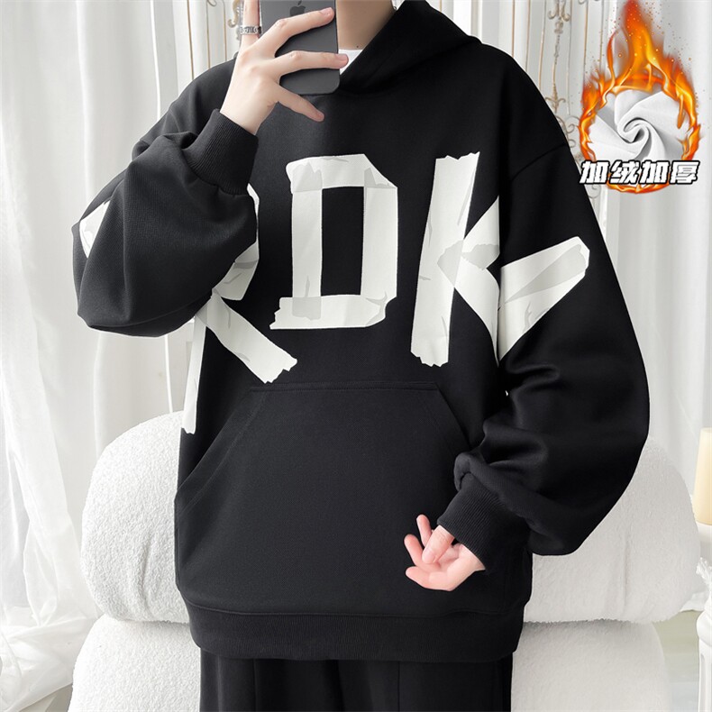 2025HW24782加绒旋律风车印花连帽卫衣M-5XHW24963-特P50，男装卫衣，电商A022