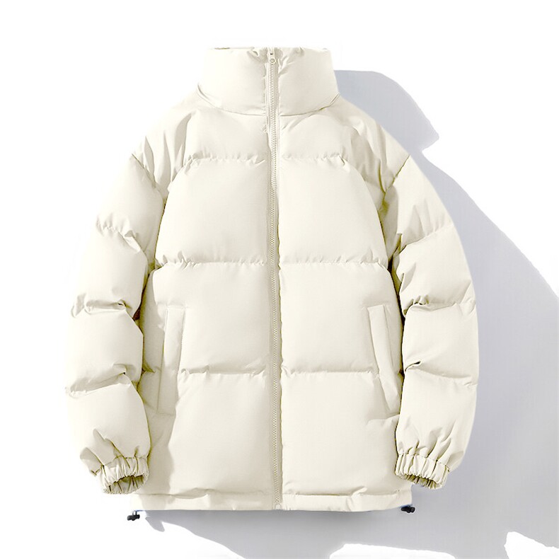 二开光版冬季纯色棉衣男棉服潮加厚棉袄A266-P03-P30特批黑色P35,男装棉衣,电商A266