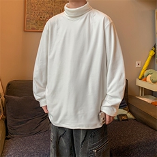 神！！8XL-M打底衫男秋冬德绒高领T恤特大码长袖TBG1102P35控55，男装T恤，电商D206-1