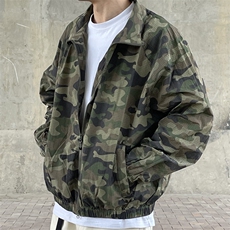 现货网图抖音品质军绿迷彩防晒服夹克FS021P60，男装防晒衣，星座1904A