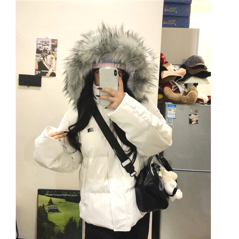 【高质量】可拆卸毛领羽绒棉服情侣美式厚外套棉衣2568特P90网图,男装棉衣,电商B245