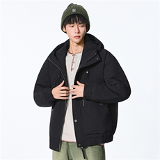 夹棉2025秋冬新款连帽工装夹克男女户外登山服棉服，男装夹克，电商D215