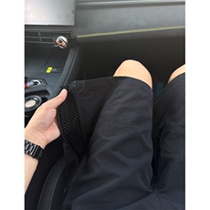 美式侧边拉链网眼透气速干短裤男夏季五分裤薄款宽松裤子直筒中裤，男装牛仔裤，四季星座505