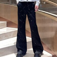 有货DXK53-特批45高级感满天星西服套装男士休闲西裤西装，男装西服套装，星座603-2