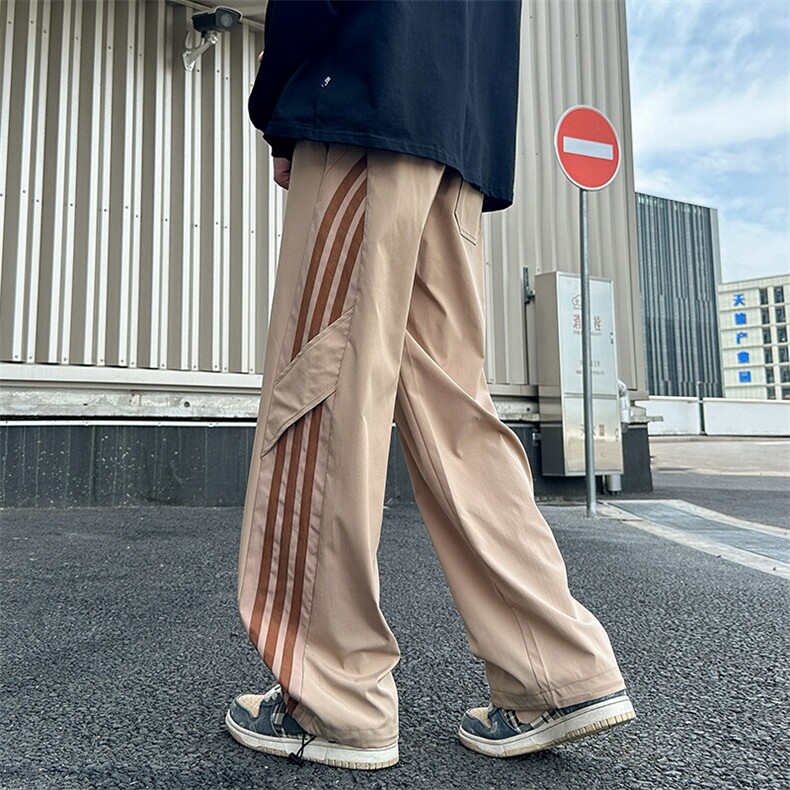 2025春季新款外景大码美式织带冲锋裤M-5XHK24681-特P35,男装休闲裤,电商A022