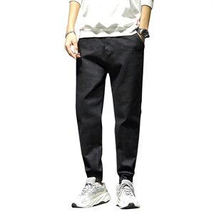 男日系大码束脚春秋弹力牛仔裤 28-42码 5032-1_5112P50图片