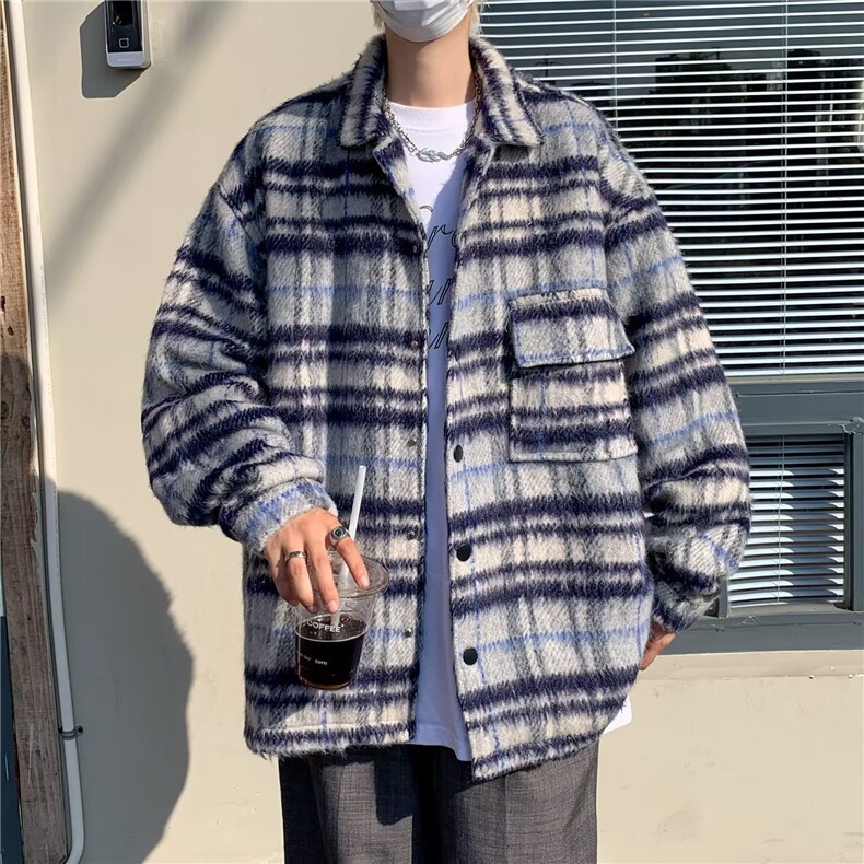 春秋美式新款男士外套痞帅潮牌宽松夹克男XM107-P65,男装夹克,星座1109-3