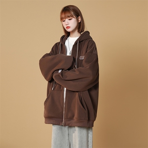 大 2024秋冬季新款纯色卫衣男港风宽松416B-WY278-P65 限88图片