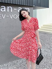 2022夏季新款连衣裙，女装连衣裙，阔怡人