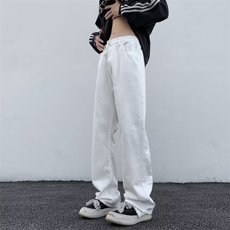 美式高街弹力直筒小脚牛仔裤男简约K6138-P45,男装牛仔裤,星座1109-3