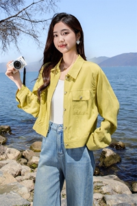 2025夏装新款棉麻外套图片