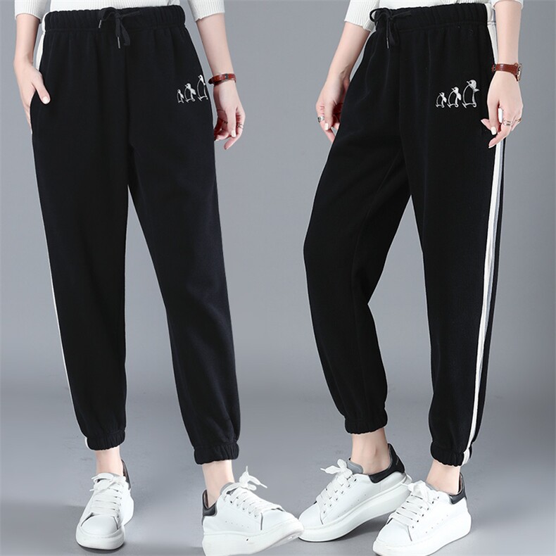 时尚优雅潮流舒适裤子2020年冬季中腰优雅个性气质，女装裤子，小林双子