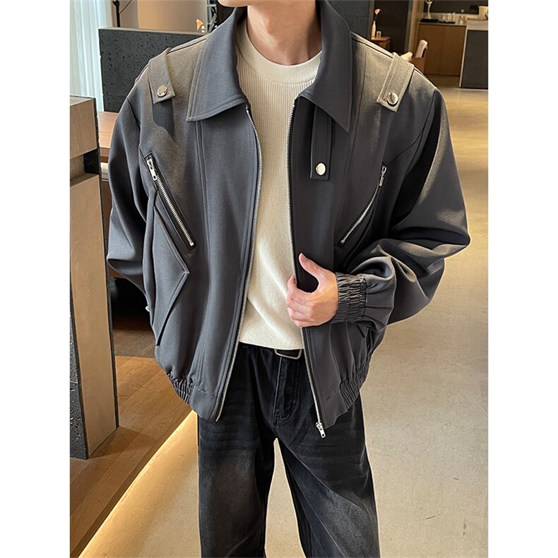秋季新款美式高街夹克5Q4029-TP90168解构设计潮牌痞帅外套男,男装夹克,电商A102