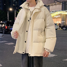 ！2025秋冬新款男士假两件棉衣加厚保暖棉服外套MY1248特P85，男装棉衣，电商B220
