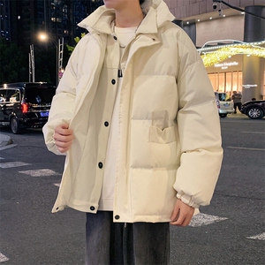！2025秋冬新款男士假两件棉衣加厚保暖棉服外套MY1248特P85图片