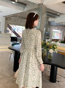 韩版甜美淑女时尚清新小碎花图片