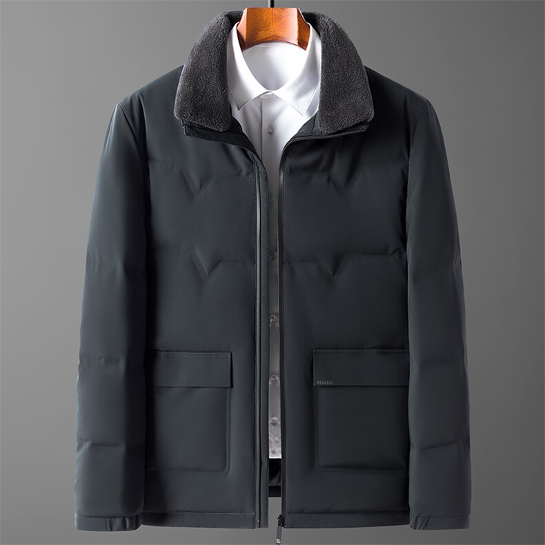 爸爸冬装外套男新款加厚保暖羽绒服中老年人宽松男装Q72166-P285,男装羽绒服,电商B212（原钱塘6029）