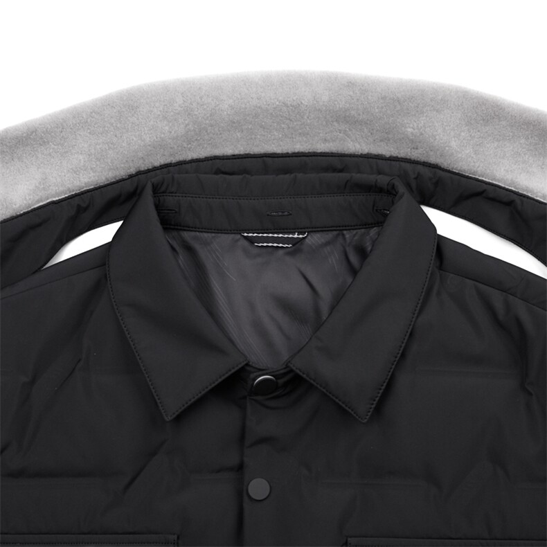 LD629钱塘2020-2秋冬中老年男士商务休闲毛领羽绒服外套货稳P250,男装羽绒服,钱塘207-2