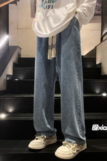 XZ616秋季新款宽松百搭纯色休闲牛仔裤TY940P40控58，男装牛仔裤，星座512A（原616）