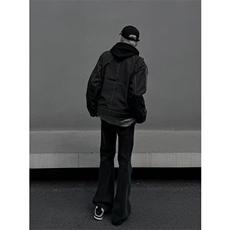 自家图，博主风cleanfit外套男短款美式飞行员夹克JK2408-P80，男装夹克，星座1007（原301D）