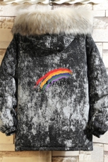 MC49064-P135日系潮衣男大码派克服男工装服外套袄砖墙，男装棉衣，电商A040A