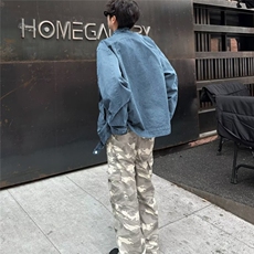 2026春新款水洗夹克痞帅廓形棒球服JK9333，男装夹克，星座1108