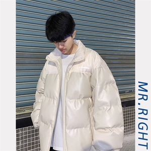 秋冬新款潮牌棉衣ins潮流立领面包服百搭休闲上衣  W2100-P78图片