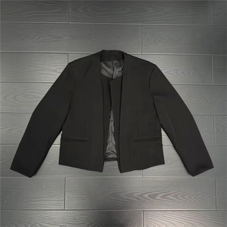 网图GP22025高级感双层解构门襟极简时尚廓形感西服XF408-P75,男装西服,星座1213