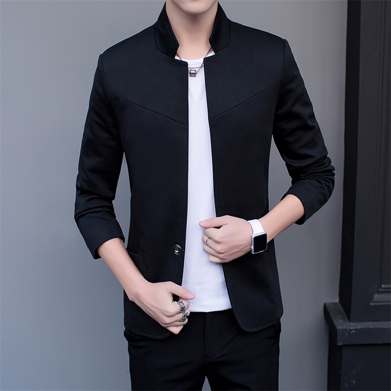 （跨境电商）秋季单西西服修身西装商务休闲男装中青年西装，男装西服，星座1107-1