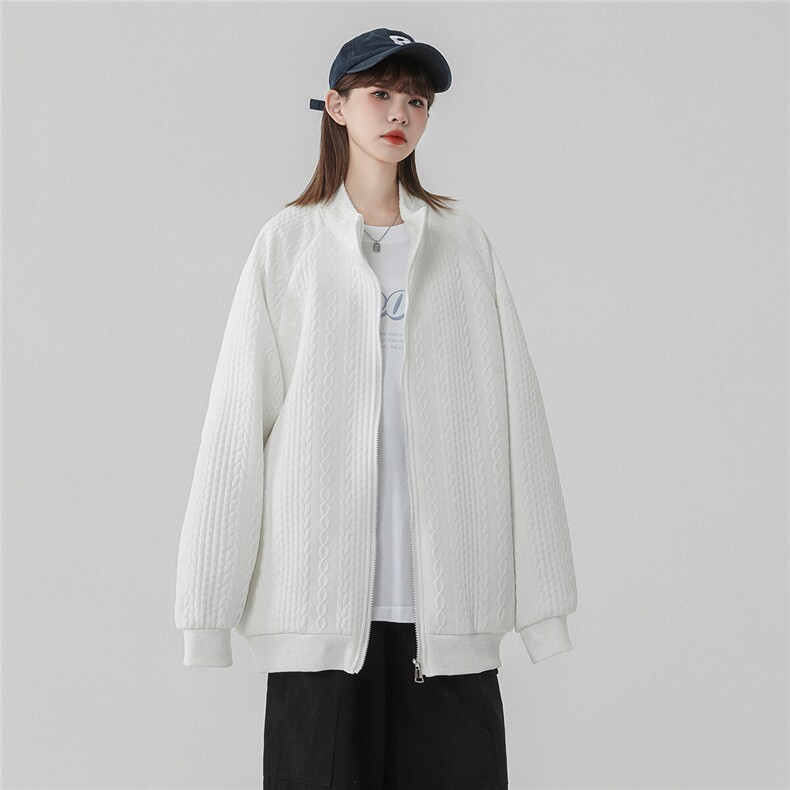 1菱形麻花辫花纹面料大码M-5XL夹克女100%聚酯纤维JK77086P65控88,女装短外套,星座226-2