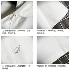 LD54238-P45连帽短袖t恤男大码胖子带帽五分袖中袖网格挂拍，男装T恤，电商A040A