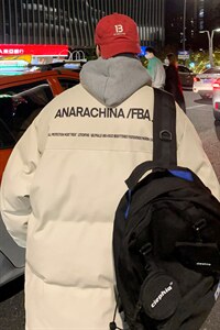 MY907-P118控148PU皮懒人免洗衣防污防水抗寒皮袄现货供应，男装棉衣，电商B359