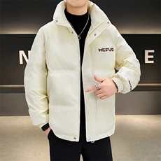 高品质立领拼接羽绒服男士冬季新款潮流帅气轻薄外套高品质男装，男装羽绒服，星座1013