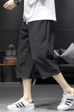 2024夏季新款日系沙发大码冰丝休闲七分裤M-5XHK21286-特P15，男装牛仔裤，电商A022