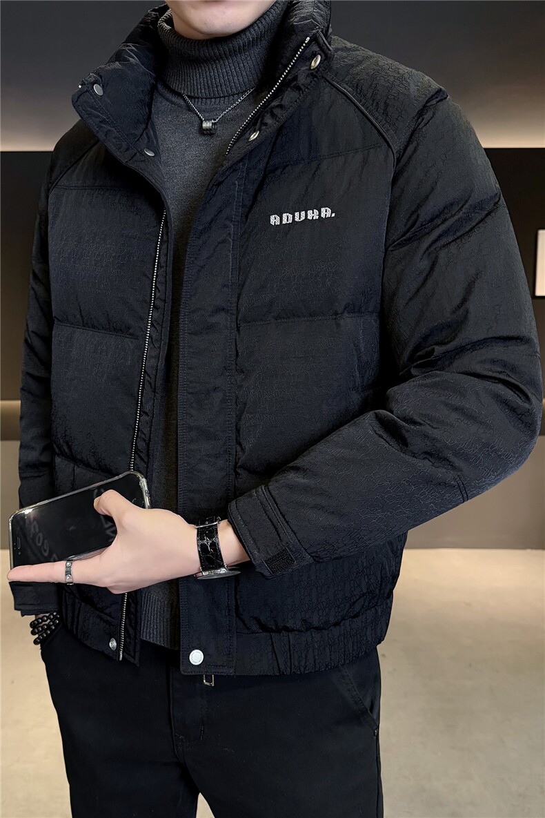 M-4XLB3533568P195黑色2025冬羽绒服【标50控活动价288】,男装羽绒服,电商B353