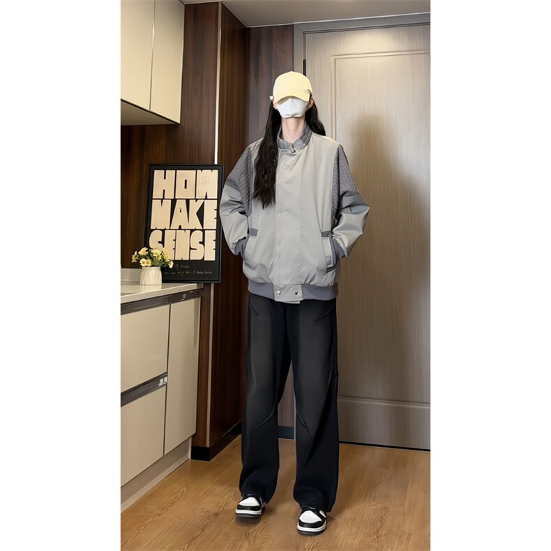 量大优 供视频  垫肩阿尔法飞行员外套夹克男 CP35-70图片