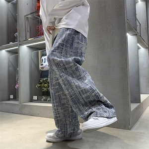 新面料 韩版潮流宽松休闲复古牛仔裤长裤 A125-2028-P50，男装牛仔裤，电商A125