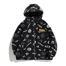 羊羔毛绒外套加绒夹克棉袄棉服棉衣男连帽P80立领P70，男装夹克，星座207