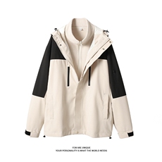 【真三防三合一冲锋衣】DZ2181-TP215299冬季撞色保暖夹克男，男装夹克，电商A102