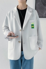 小西装男士春秋季痞帅学院风dk制服宽松休闲单西服外套男XZ03-P80，男装西服，星座505-3