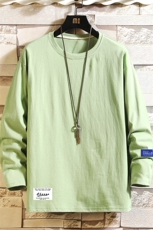 TX3062-P25纯长袖t恤男大码圆领打底衫体恤上衣服，男装T恤，电商A040A