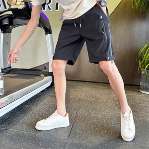 2025上新男士短裤美式潮牌高级设计感拉链装饰五分裤P25-P38控58图片