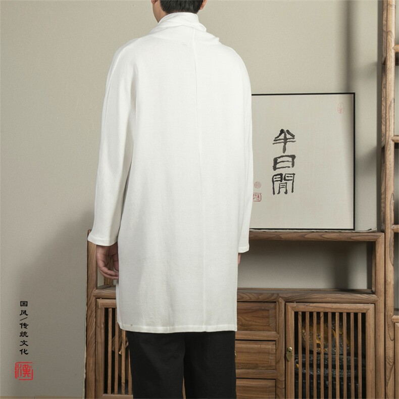 秋冬新款风男装改良中长款男士风衣外套T099P90,男装风衣,钱塘802