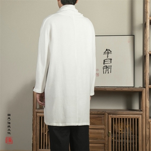 秋冬新款风男装改良中长款男士风衣外套T099P90图片