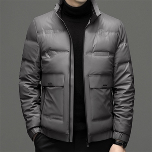 CSYR22087钱塘2020-2冬季厚款商务休闲立领中年男士羽绒服P205图片