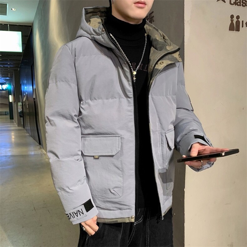 冬主推加绒加厚时尚潮流个性年轻时尚外套面包棉服TT9907 P83图片